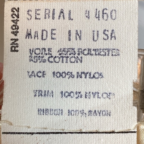 Vintage Cottage Core Gunne Sax Ditsy Floral and Lace Prairie Maxi Dress - Picture 17 of 17